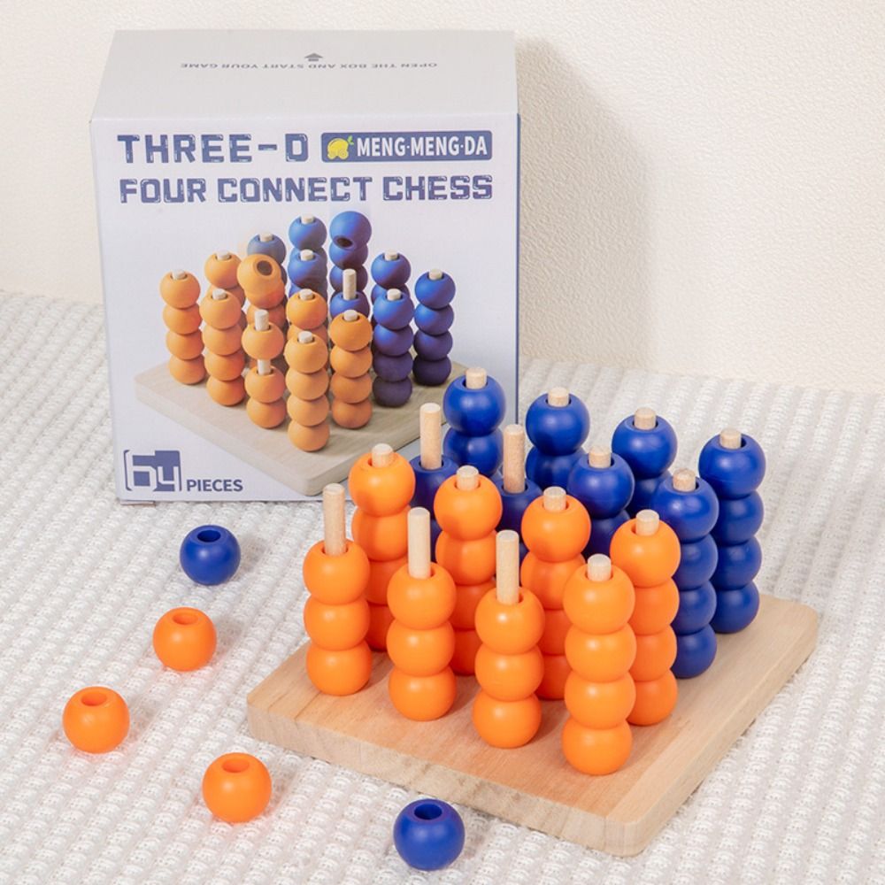 Board Game Education - Four In A Row 4 Beads