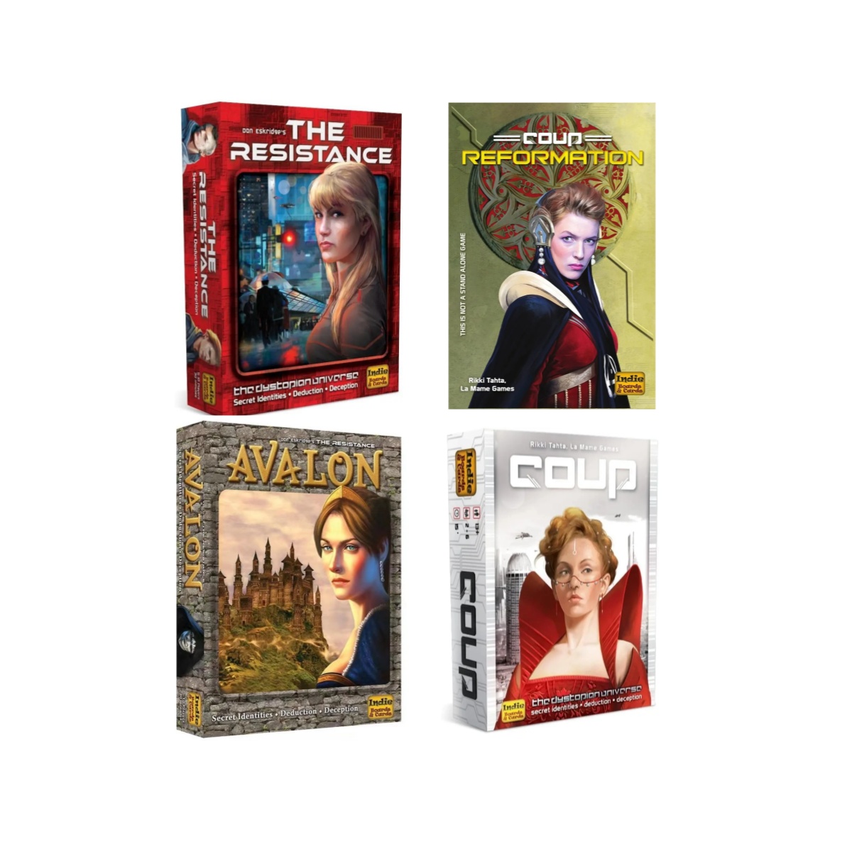Board Game Avalon - Coup Card Game | The Resistance: