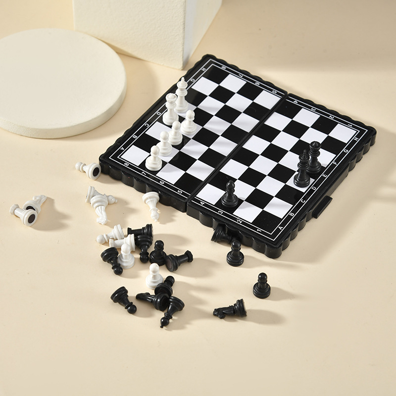 Mini Portable Magnetic Chess S - Magnetic Travel Chess recension och pris
