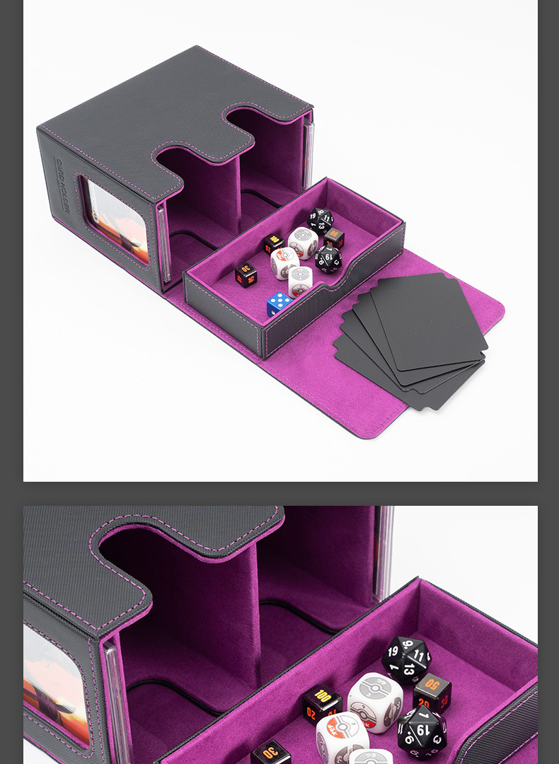 Card Deck Box , Large Capacity - Card Game Deck recension och pris