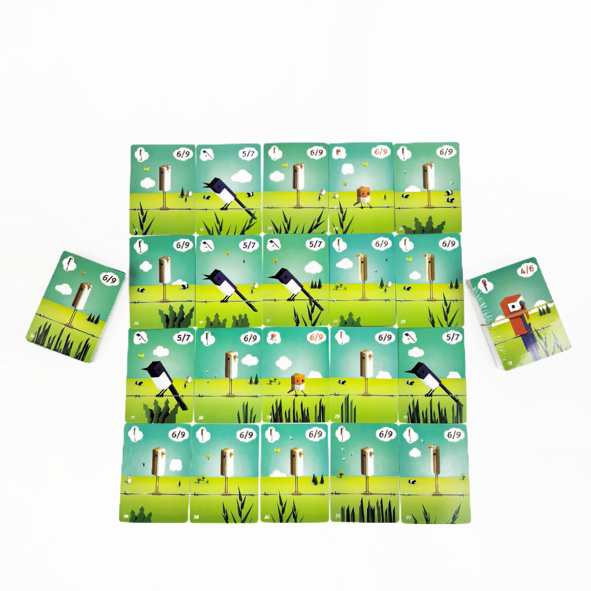 Hot Games Birds Strategic Fami - Board Game For 2 People recension och pris