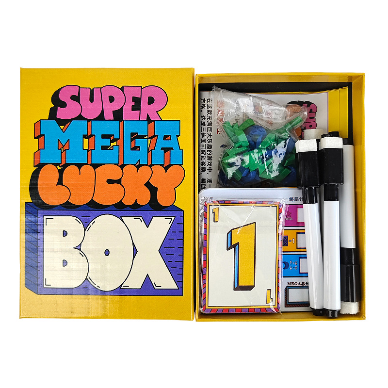 Super Mega Lucky Box Board Gam - Board Game Family recension och pris