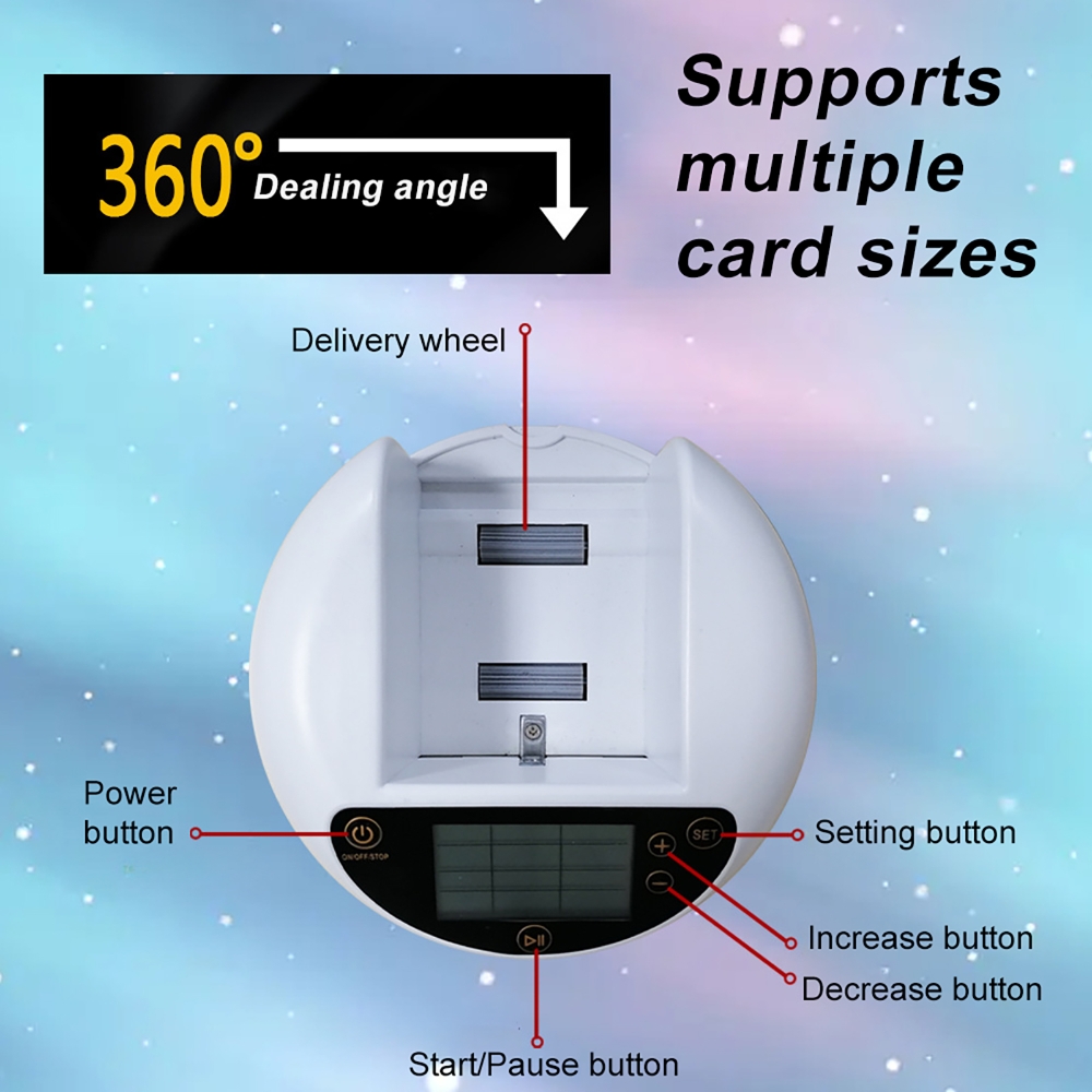 Automatic Card Dealer Machine  - Card Game Deck recension och pris