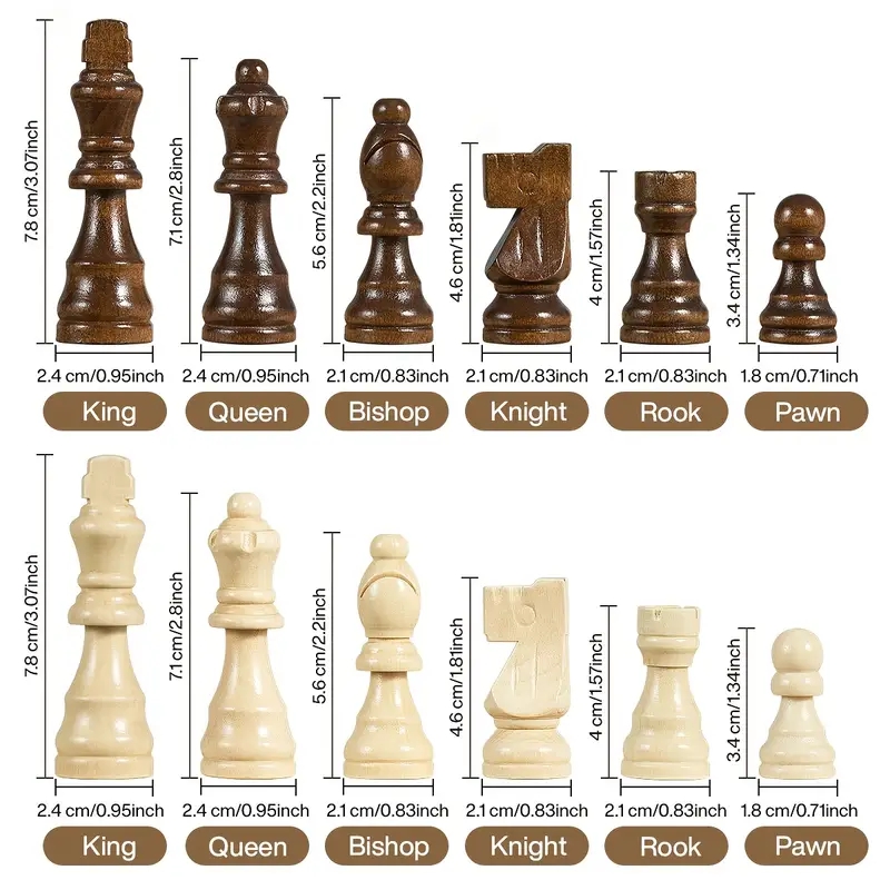 39.3cm/15.47inch magnetic wood - Magnetic Travel Chess recension och pris