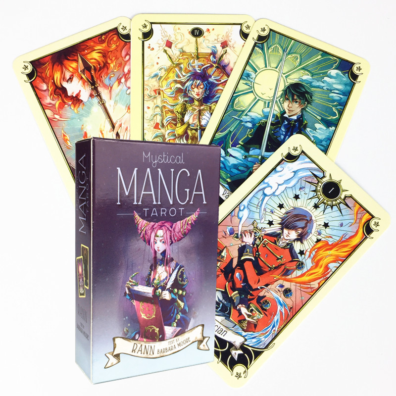 Mystical Manga Tarot Cards Fam - Board Game English For Kids recension och pris