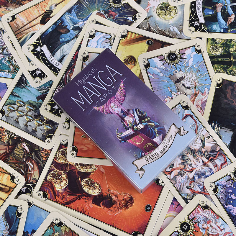 Mystical Manga Tarot Cards Fam - Board Game English For Kids recension och pris