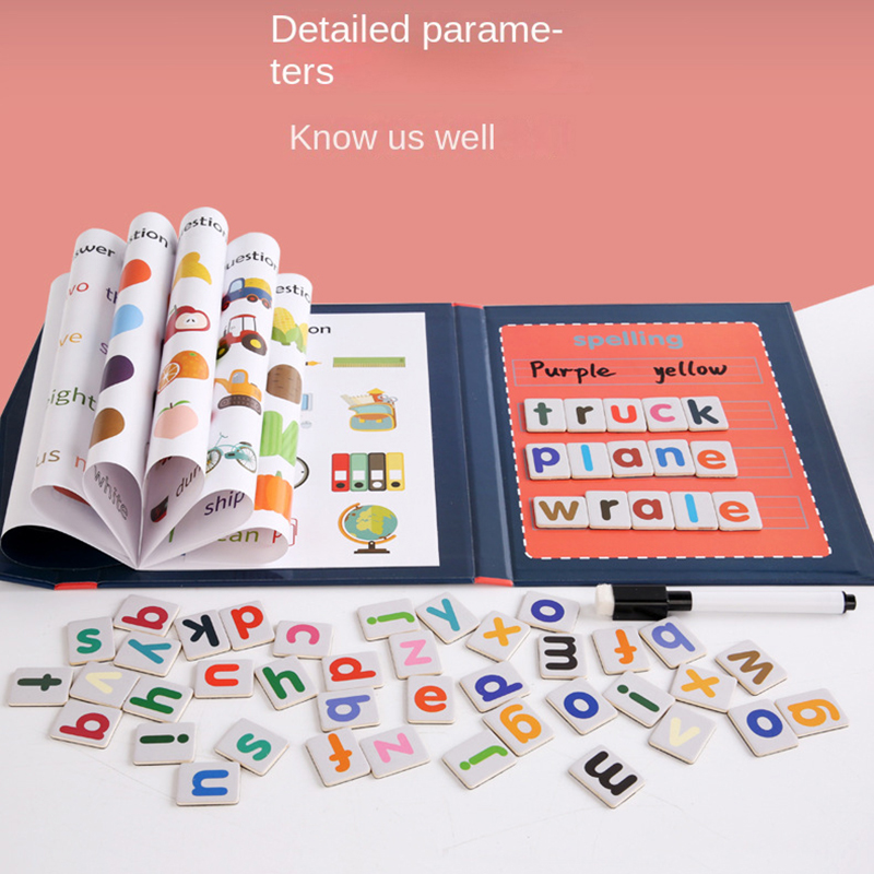 1pc Magnetic Alphabet Spelling - Board Game English For Kids recension och pris