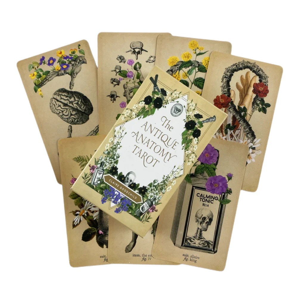 The Antique Anatomy Tarot Card - Card Game Deck recension och pris