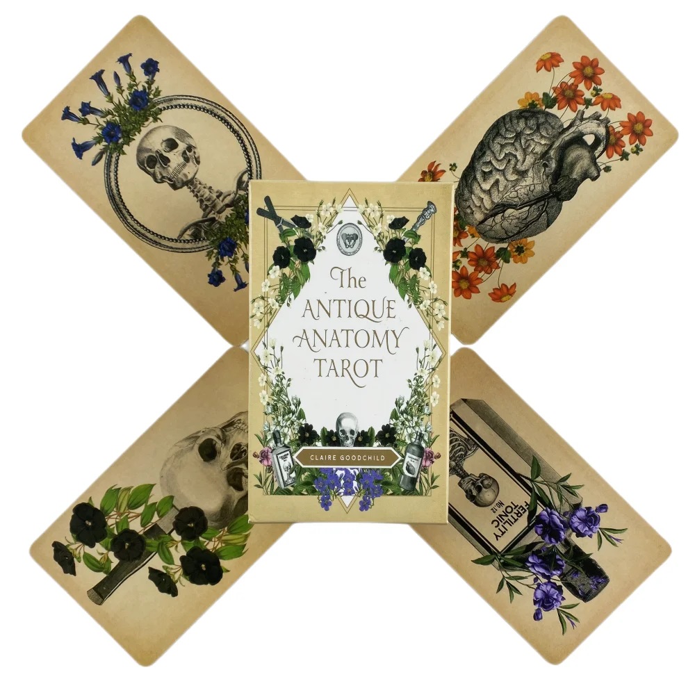 The Antique Anatomy Tarot Card - Card Game Deck recension och pris