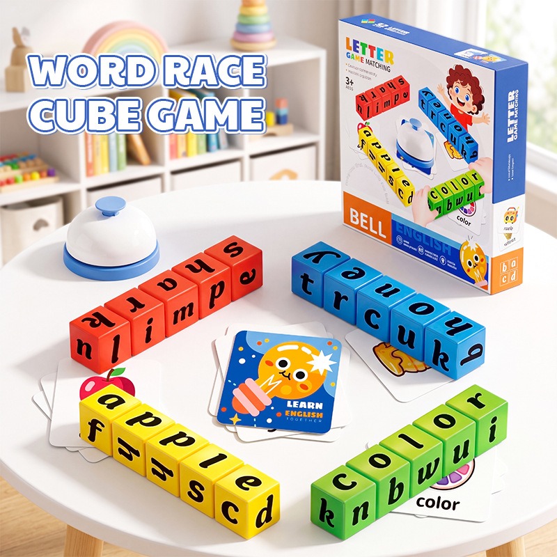 English Word Spelling Battle G - Board Game English For Kids recension och pris