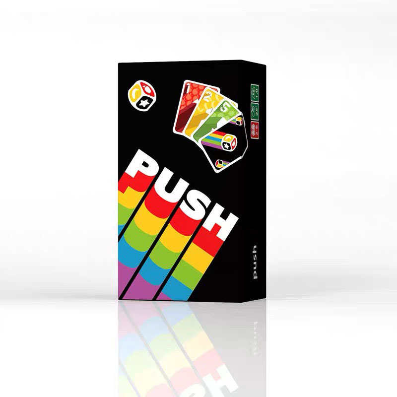Push Card Game Adults and Teen - Board Game For 2 People recension och pris