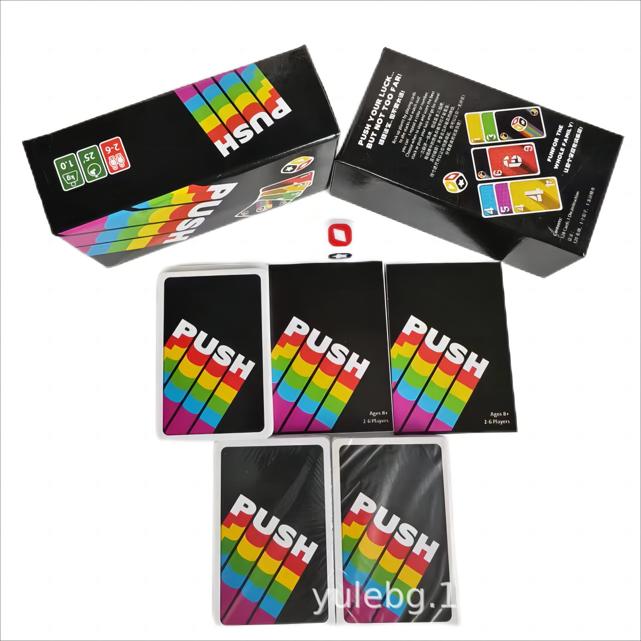 Push Card Game Adults and Teen - Board Game For 2 People recension och pris