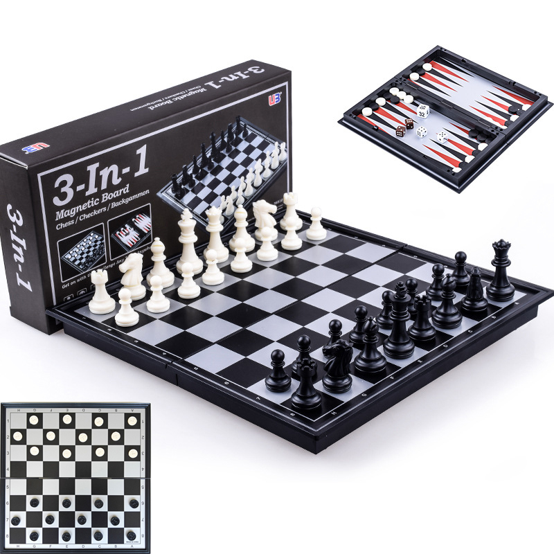 Foldable Magnetic Chess 25CM C - Magnetic Travel Chess recension och pris
