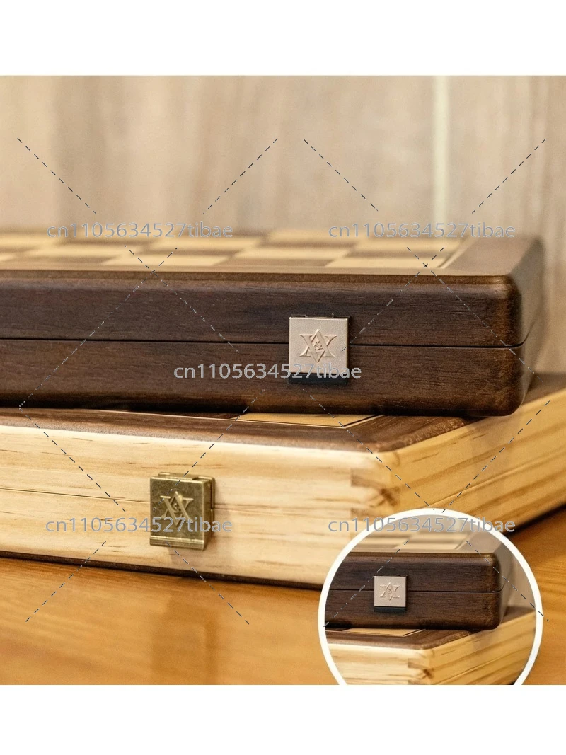 Magnetic Chess Set Solid Wood  - Magnetic Travel Chess recension och pris