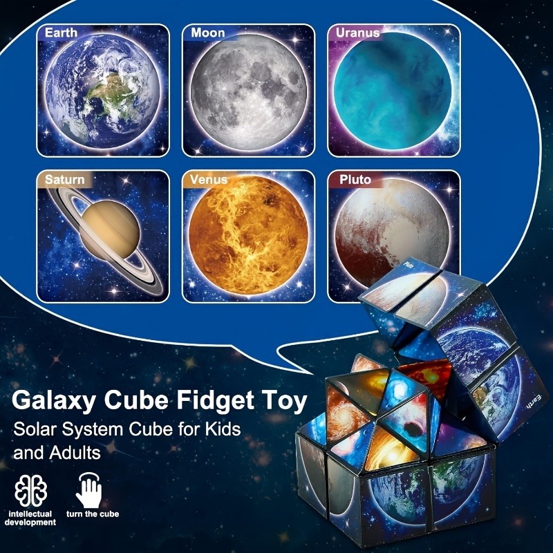 2 in 1 Star Sky Cube Magic Cub - Board Game For 2 People recension och pris
