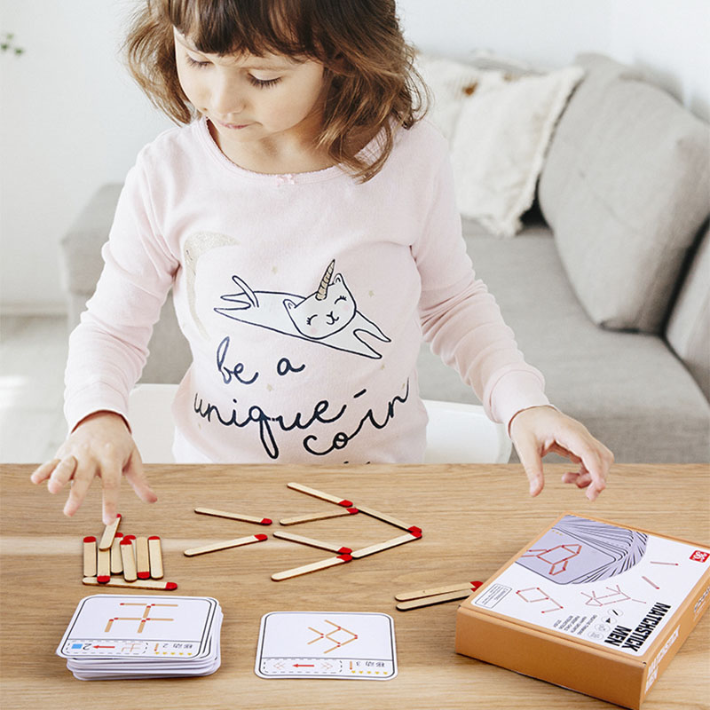 Montessori Matches Puzzles Gam - Board Game Nature recension och pris