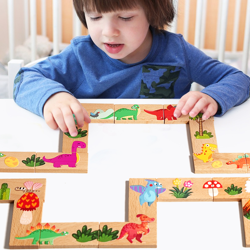 Kids Wooden Jigsaw Puzzles Car - Board Game Education recension och pris