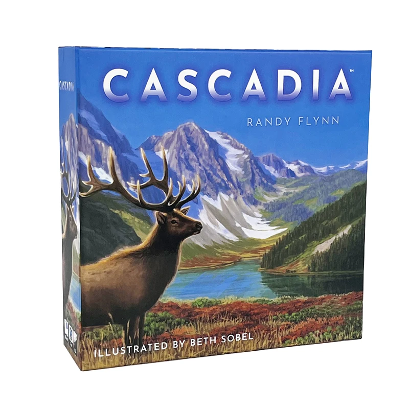 Cascadia Board Game LANDMARKS  - Board Game English For Kids recension och pris