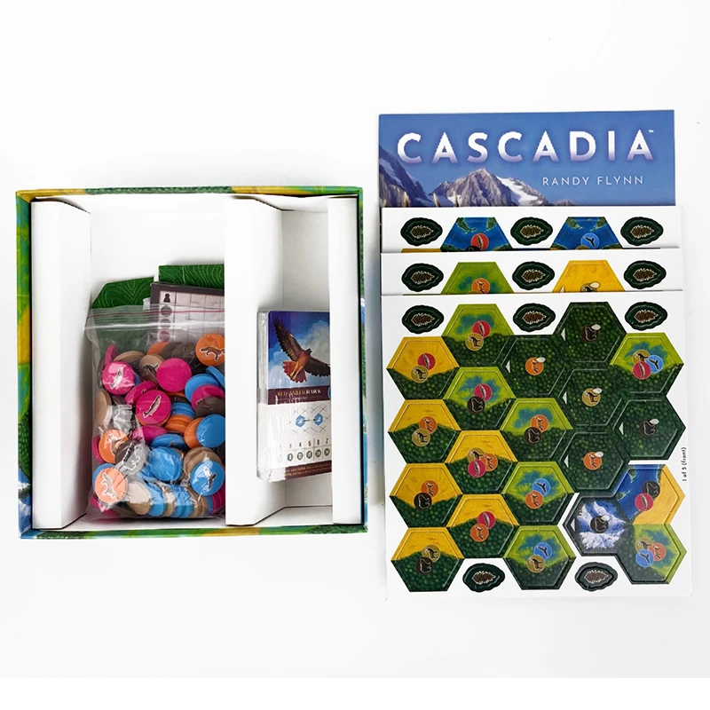 Cascadia Board Game LANDMARKS  - Board Game English For Kids recension och pris