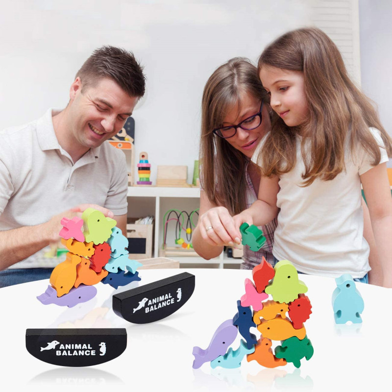 New Children Montessori Wooden - Board Game Nature recension och pris