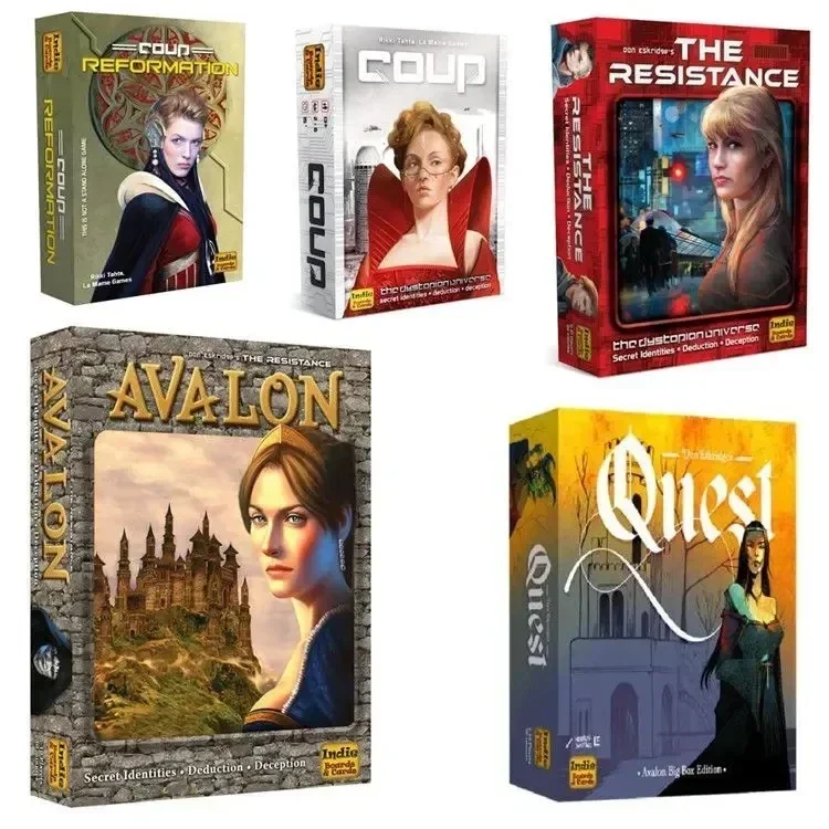 Board game The Resistance Aval - Board Game Avalon recension och pris