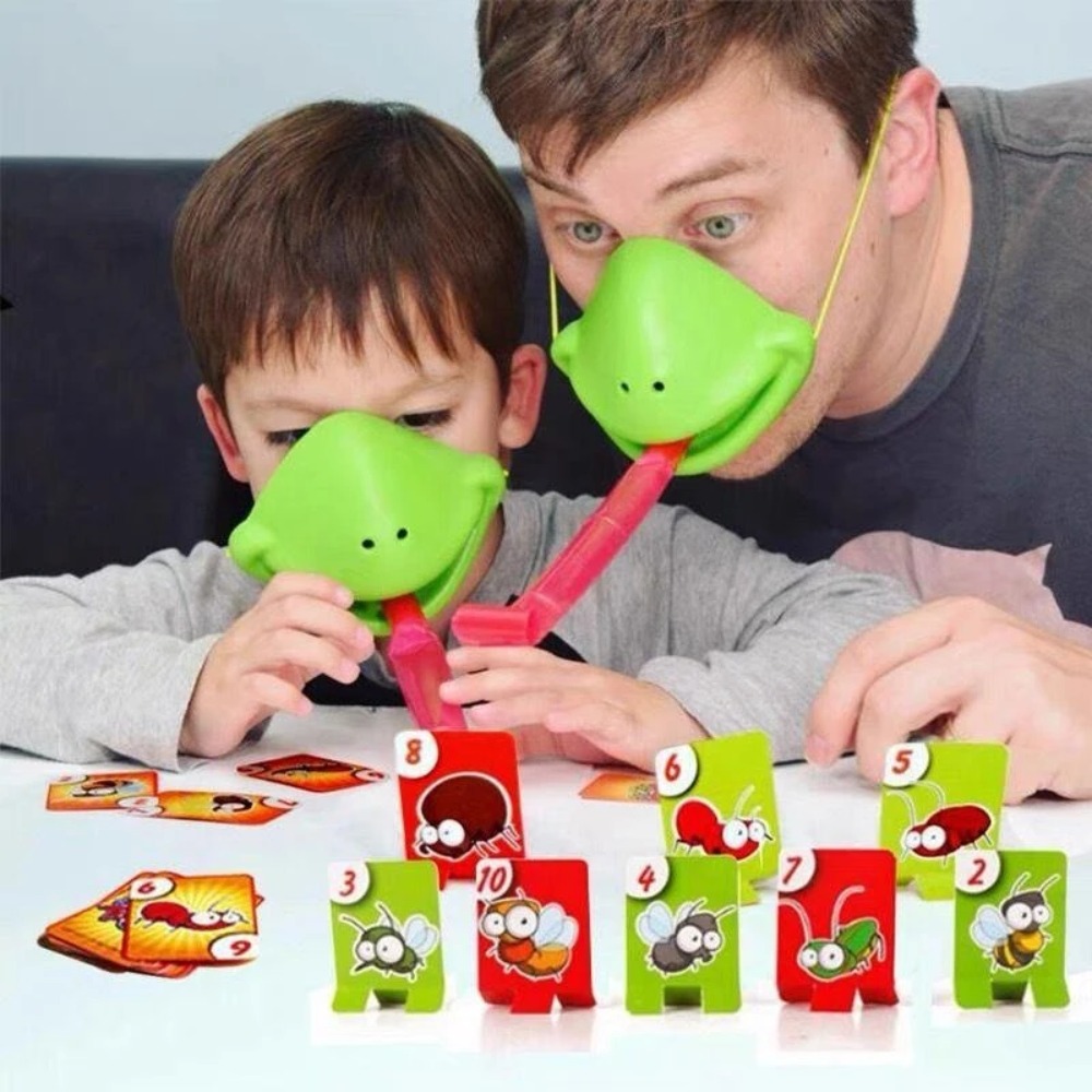 Frog Lizard Mask Wagging Tongu - Board Game Family recension och pris
