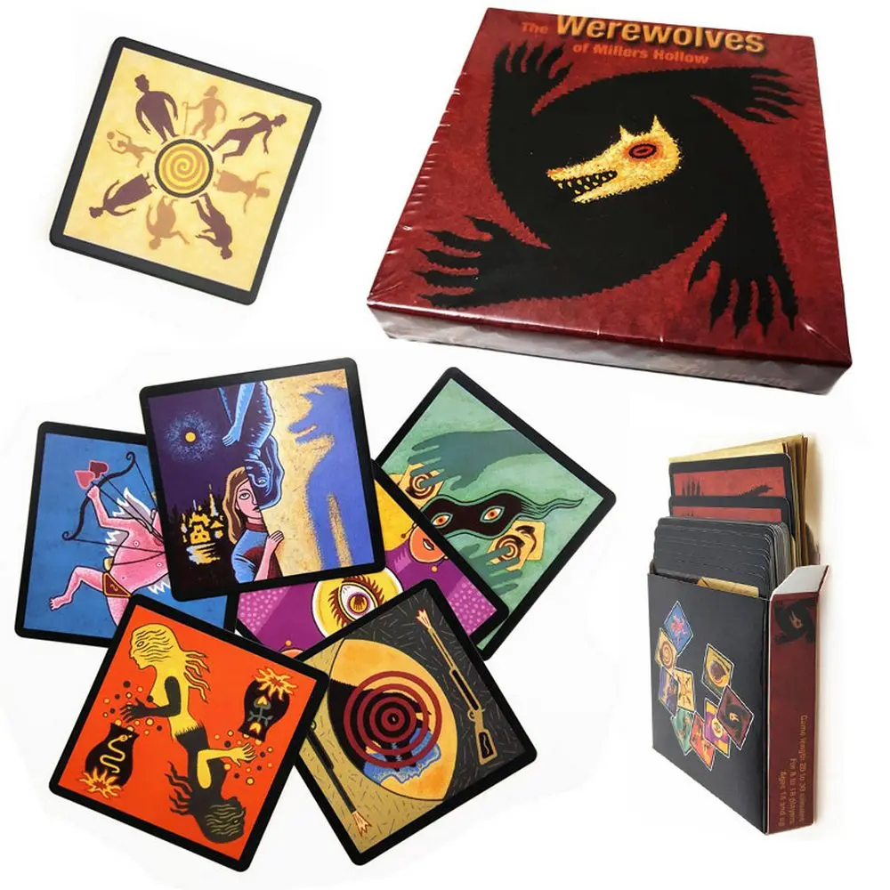 Werewolf Killing Game Board Ga - Board Game Coup recension och pris