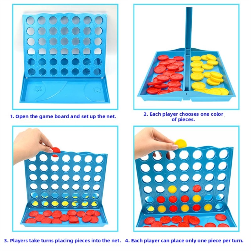3D Four-in-a-Row Board Game fo - Board Game Family recension och pris