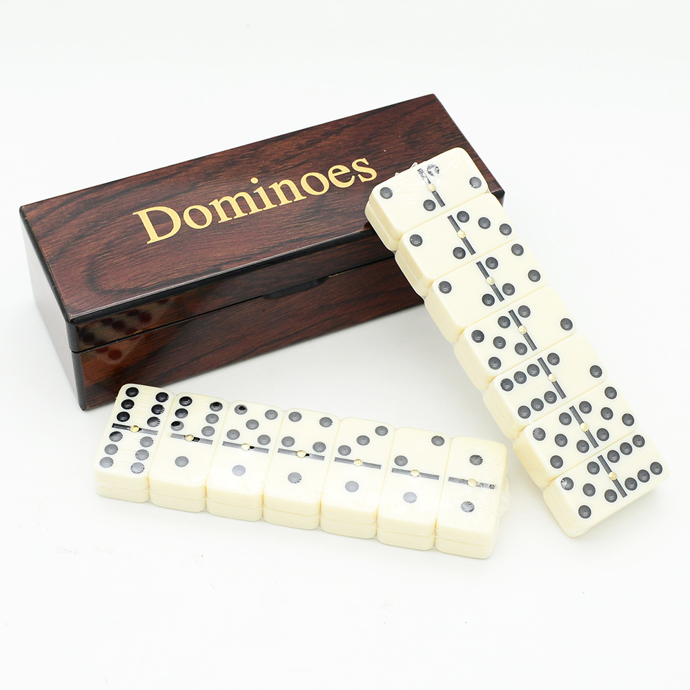 28Pcs Resin Domino Set Classic - Board Game Family recension och pris