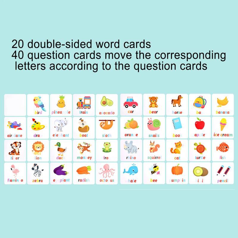 Matching Letter Game Children  - Board Game Education recension och pris