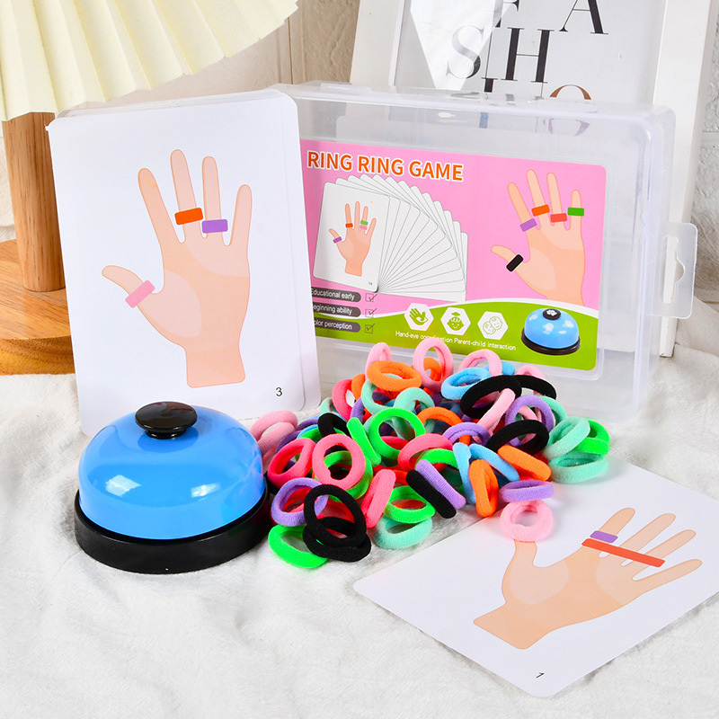 Kids Finger Ring Board Game Co - Board Game Education recension och pris