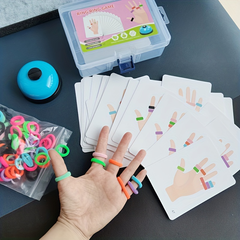 Kids Finger Ring Board Game Co - Board Game Education recension och pris