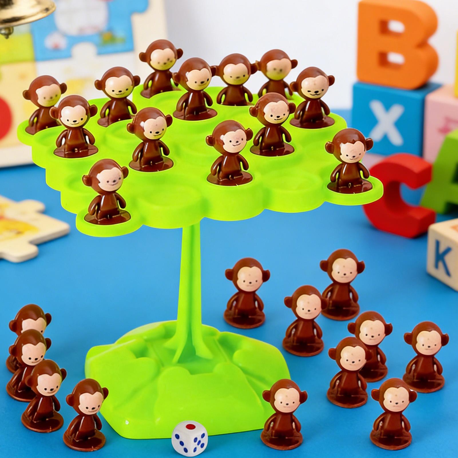 Monkey Balance Tree Focus Bala - Board Game Nature recension och pris