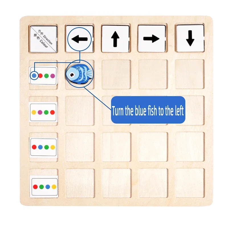 Wooden Montessori Toys Childre - Board Game Nature recension och pris