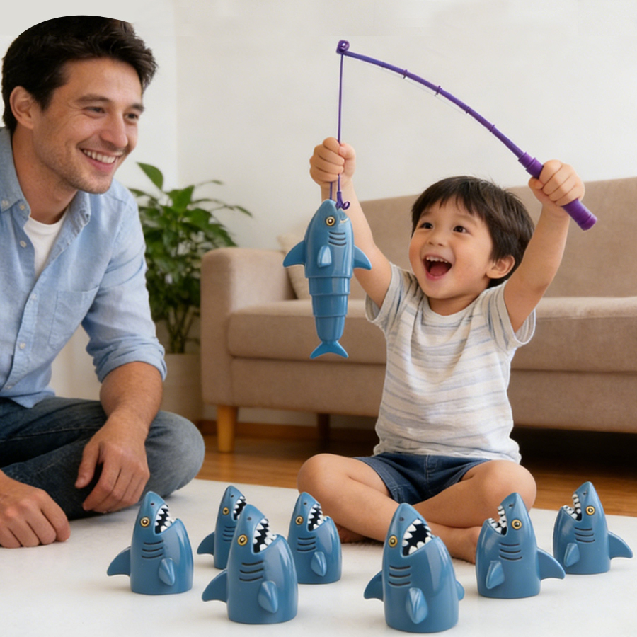 Popular Shark Style Fishing Bo - Board Game Nature recension och pris