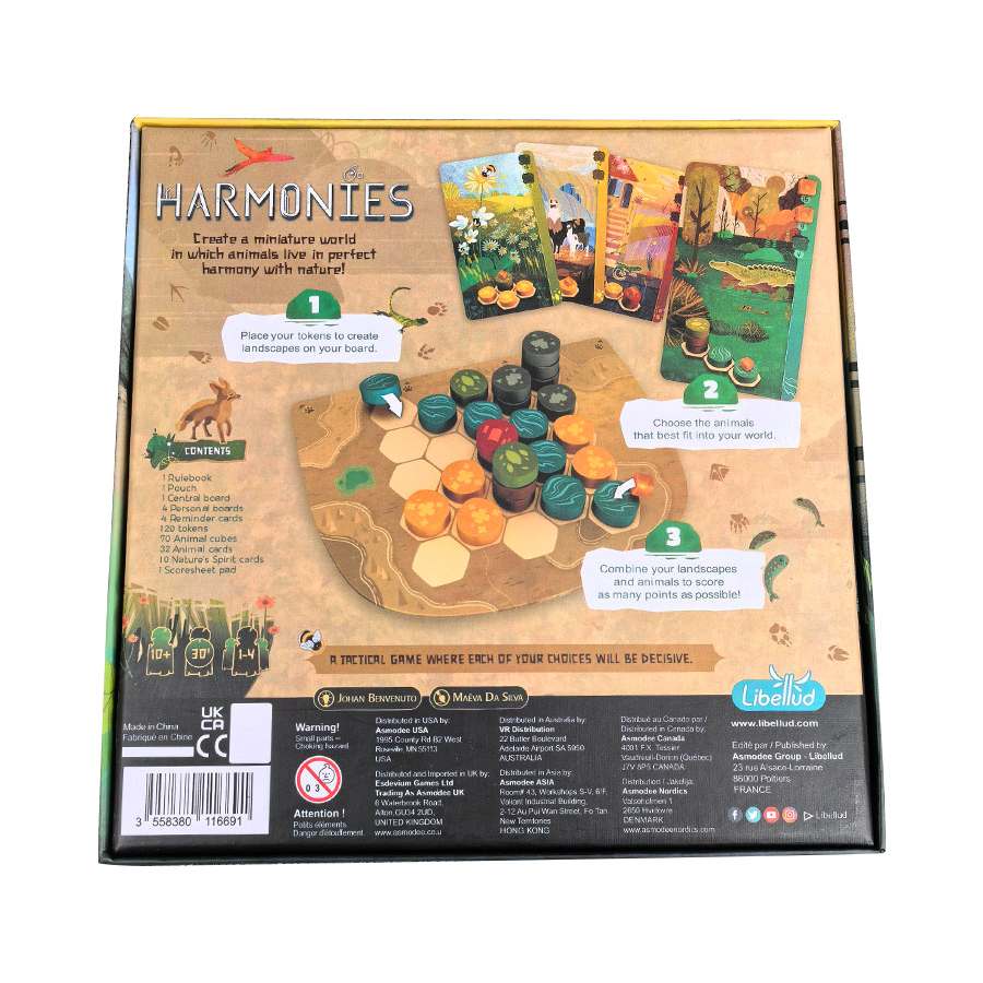 Harmonies - Board Games - Crea - Board Game Coup recension och pris