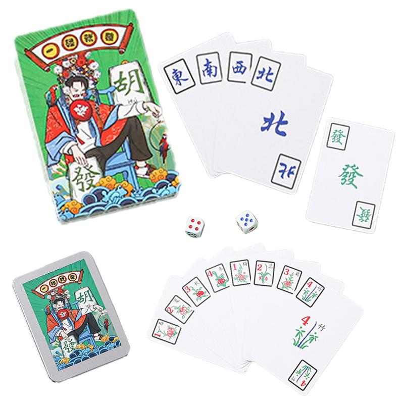 Mahjong Cards Family Game Wate - Card Game Deck recension och pris