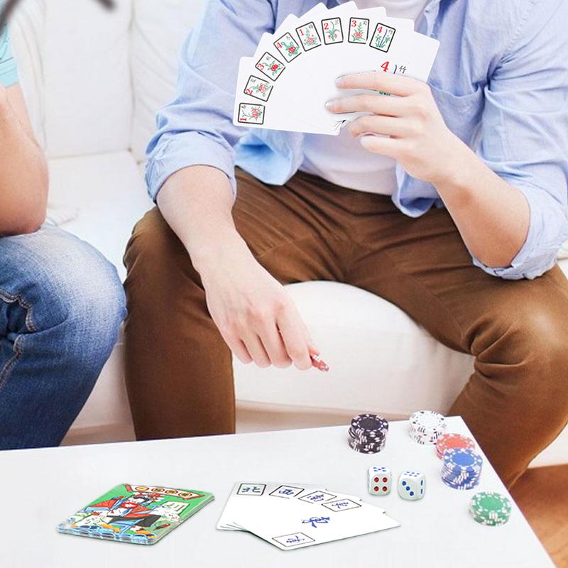 Mahjong Cards Family Game Wate - Card Game Deck recension och pris