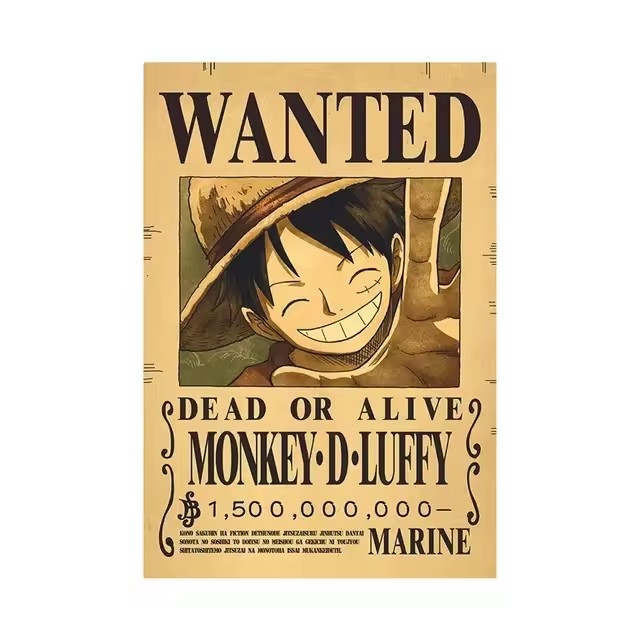 Anime One Piece Bounty Wanted  - Board Game Vintage recension och pris