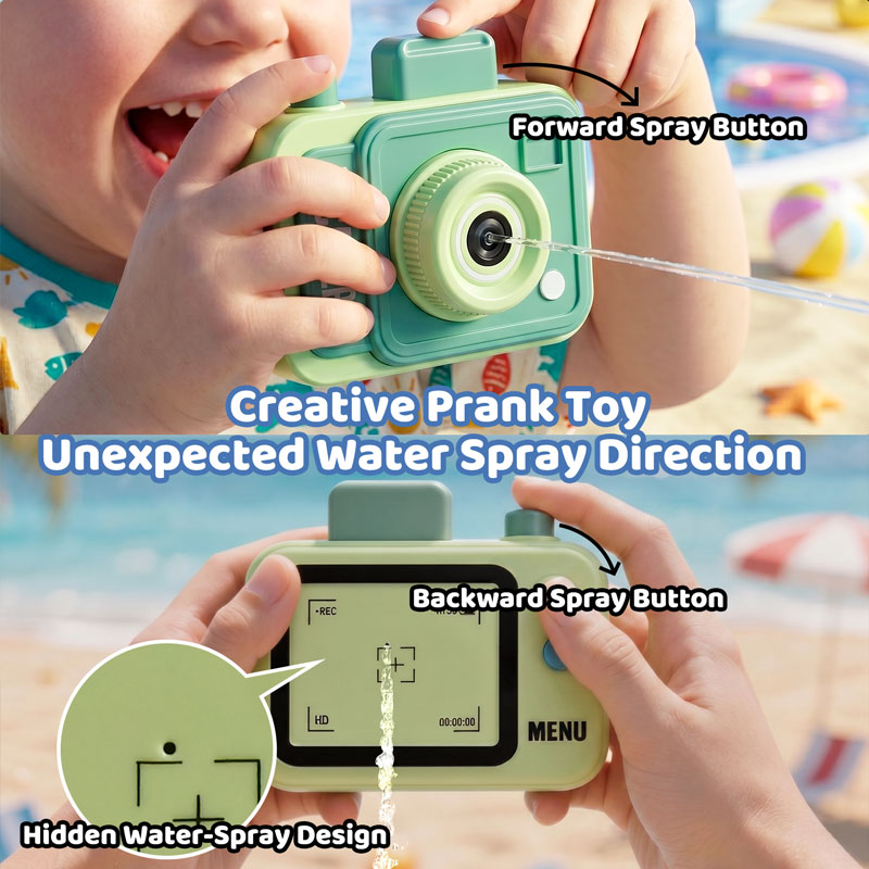Double-sided Water Gun Camera  - Board Game For 2 People recension och pris