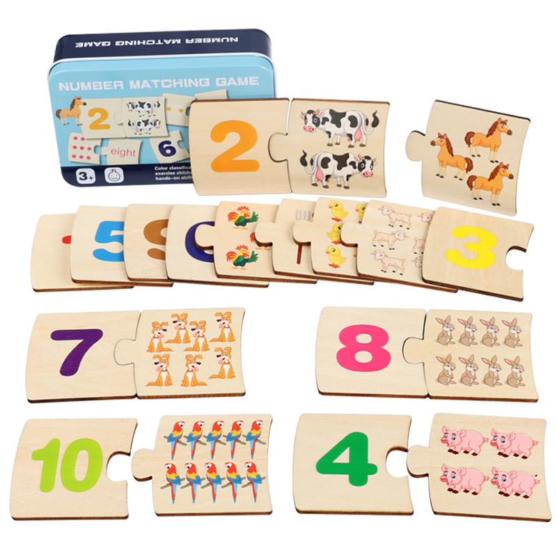 Children Iron Box Number Enlig - Board Game Education recension och pris