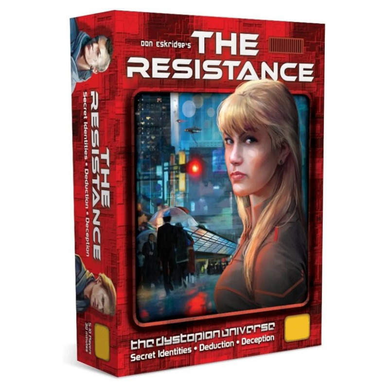 New Board game The Resistance  - Board Game Coup recension och pris