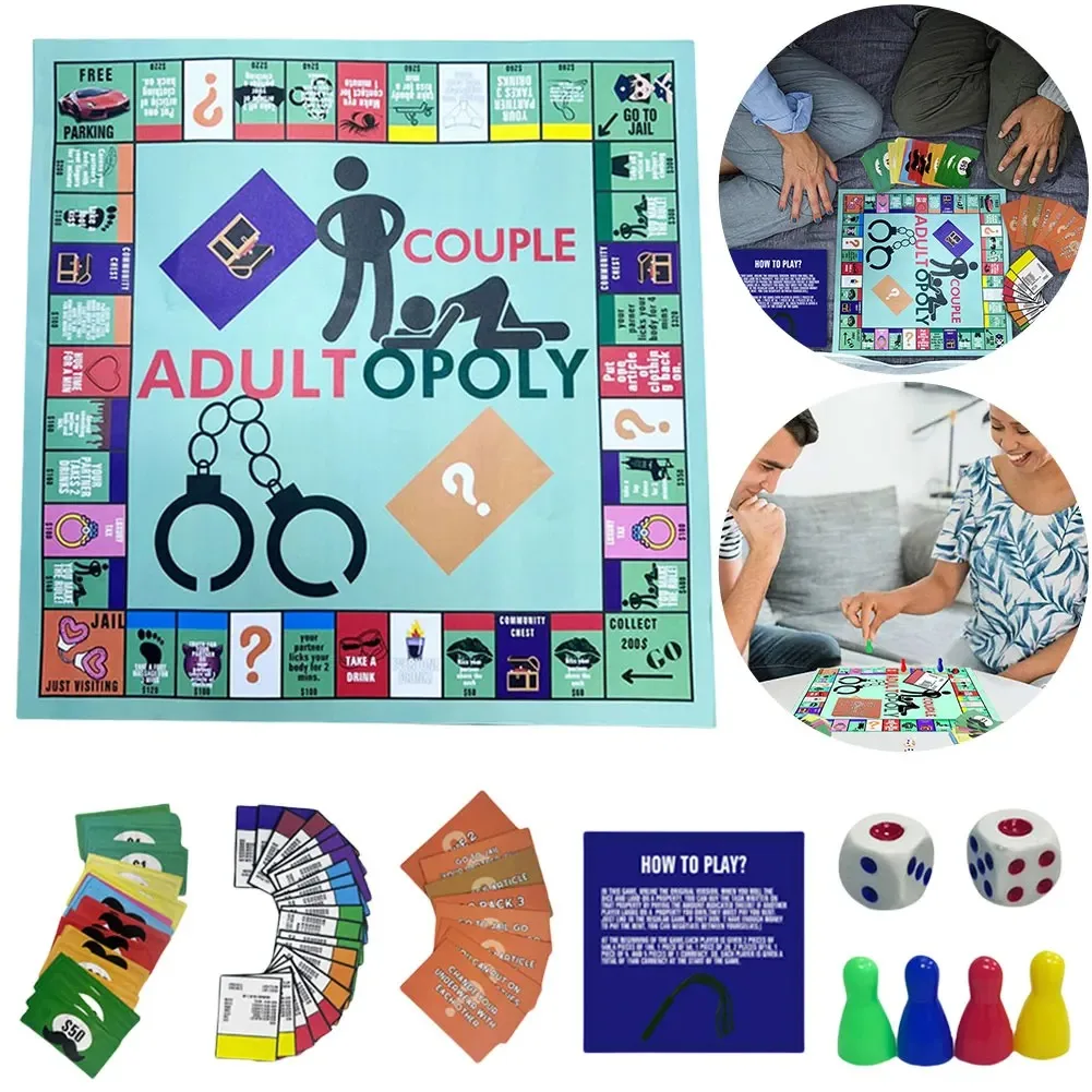 ！！Adultopoly Board Game Couple - Board Game Coup recension och pris