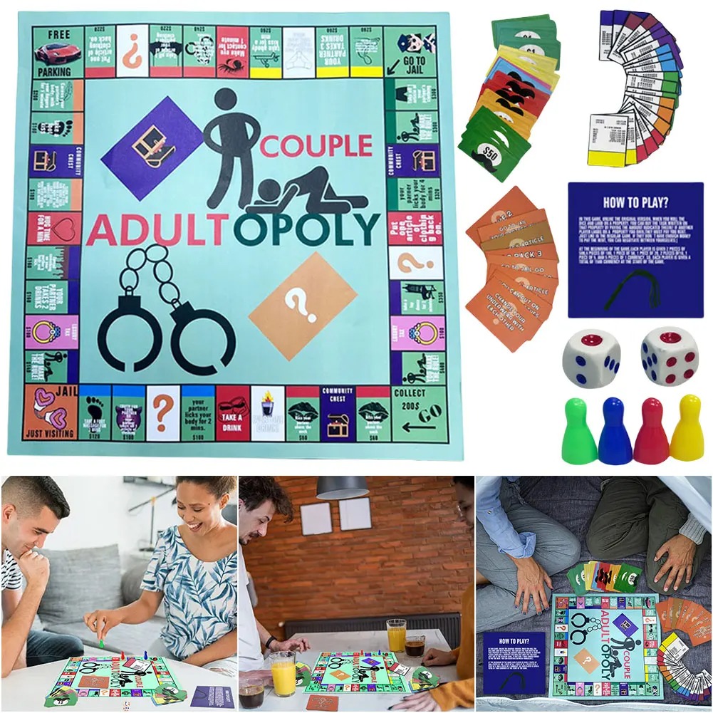！！Adultopoly Board Game Couple - Board Game Coup recension och pris
