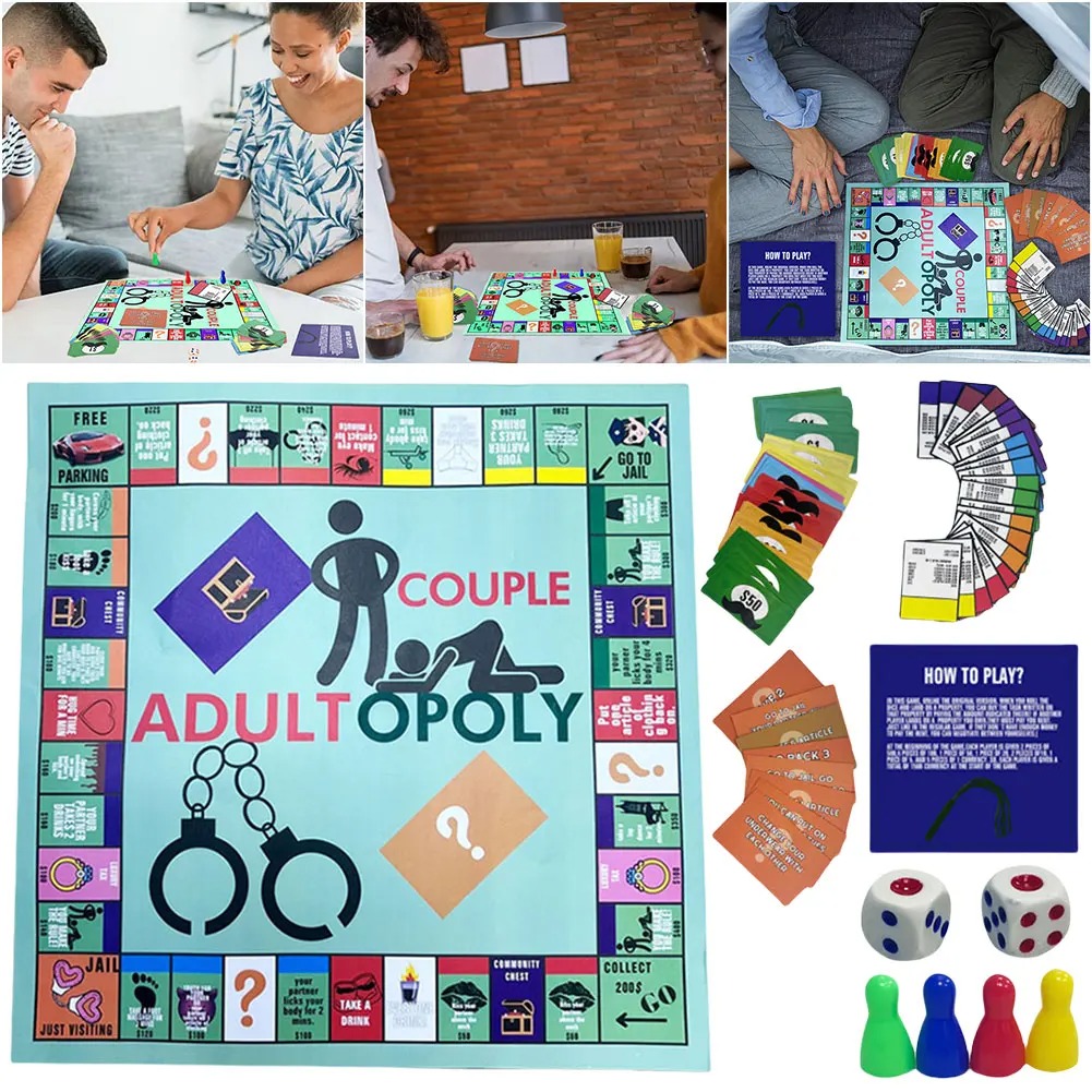 ！！Adultopoly Board Game Couple - Board Game Coup recension och pris