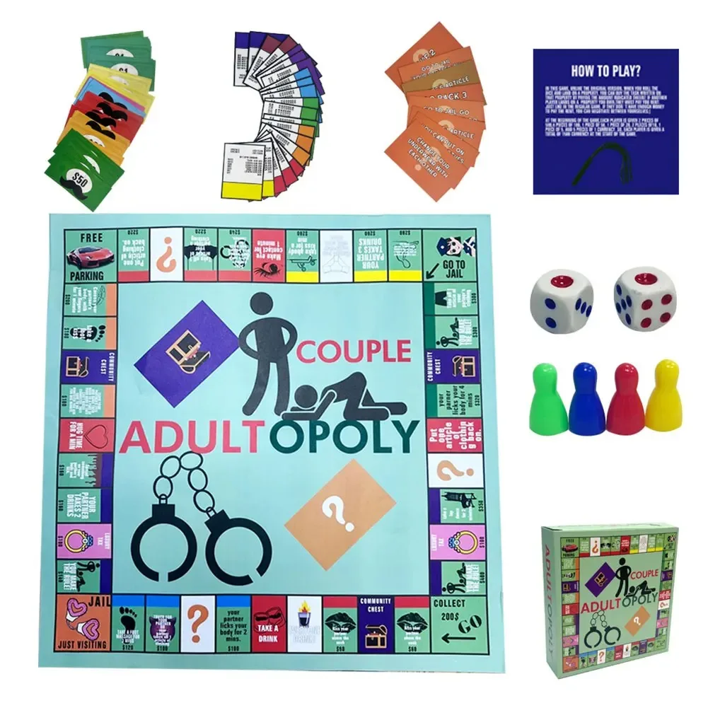 ！！Adultopoly Board Game Couple - Board Game Coup recension och pris