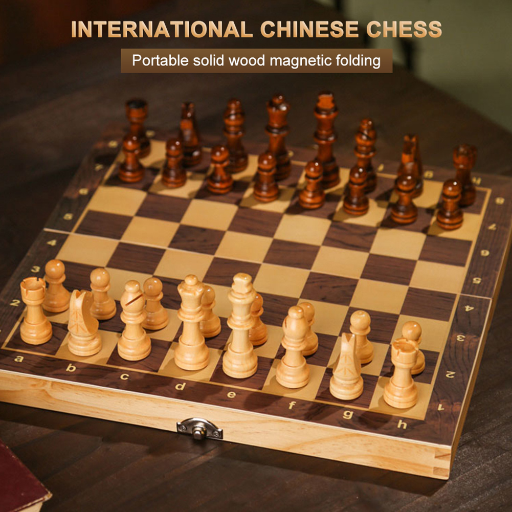 29x29cm Large Chessboard Devel - Magnetic Travel Chess recension och pris