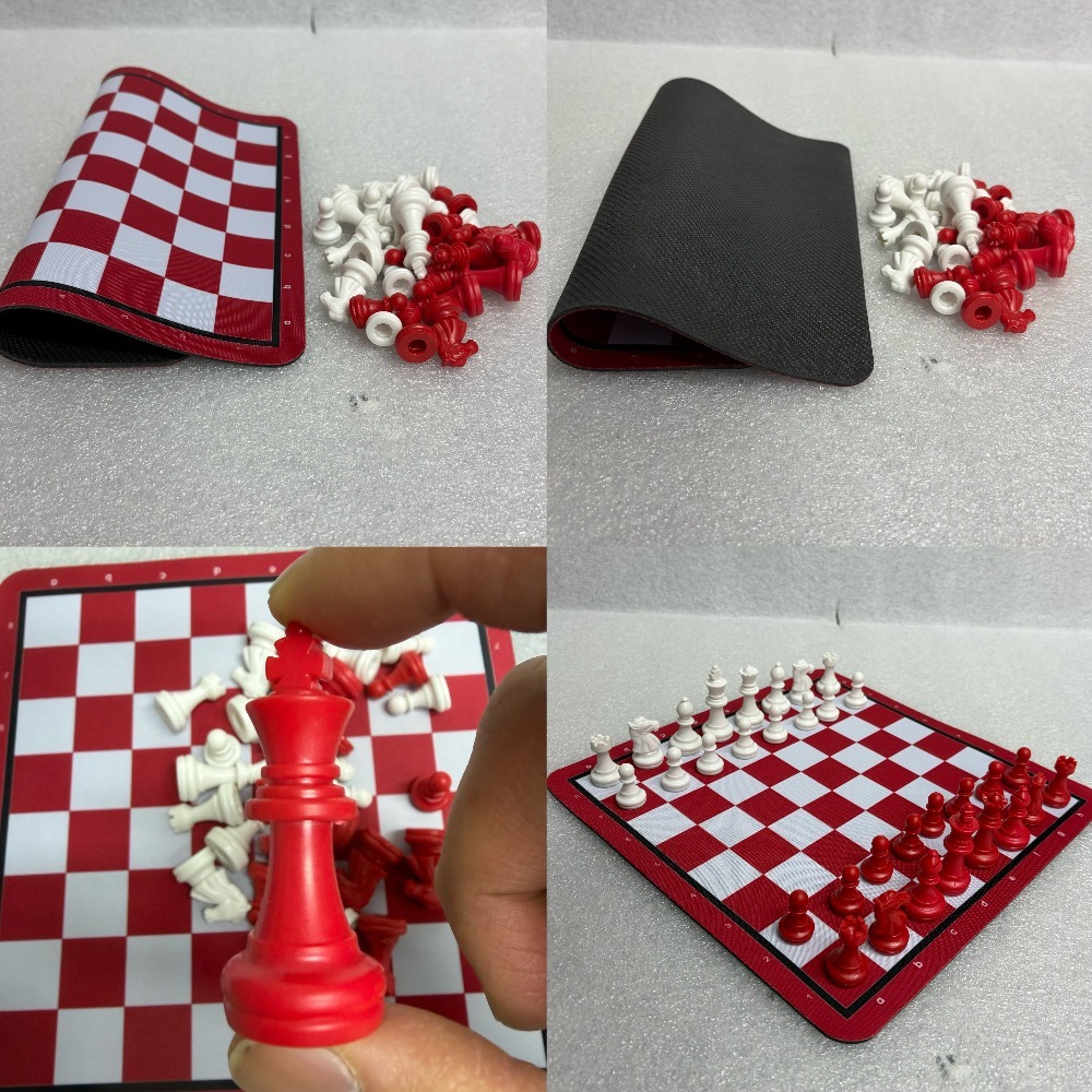 Classic Chess Set with 24*24cm - Magnetic Travel Chess recension och pris