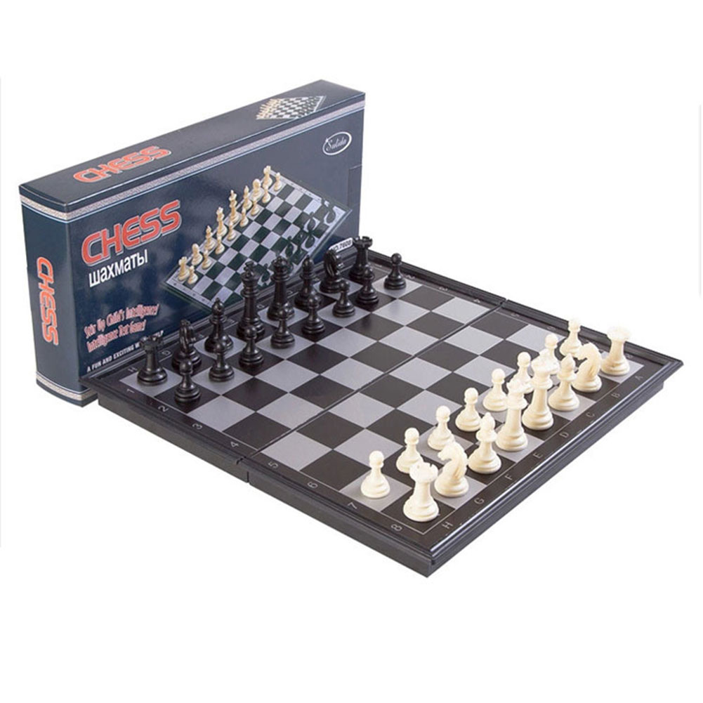 Folding Magnetic Chess 19.5*19 - Magnetic Travel Chess recension och pris