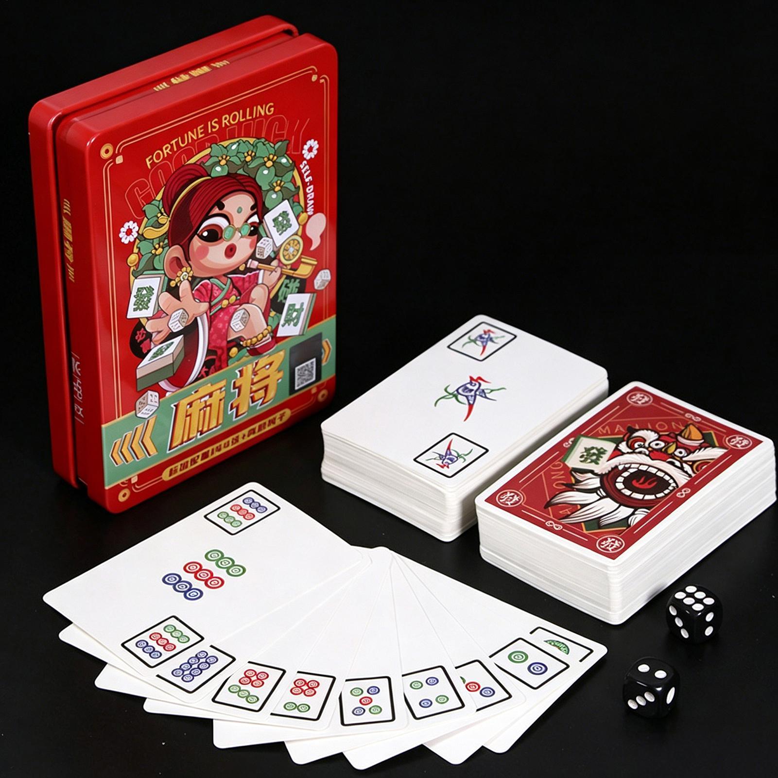 Playing Cards Mahjong Tiles Fa - Card Game Deck recension och pris